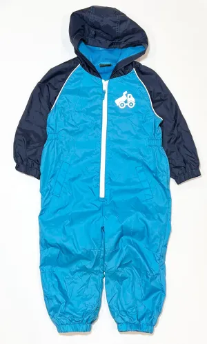 Blue water resistant coverall - Size 2