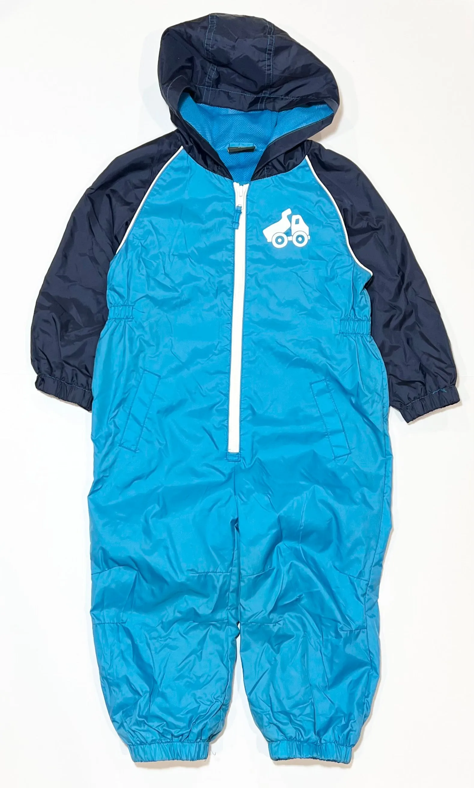 Blue water resistant coverall - Size 2