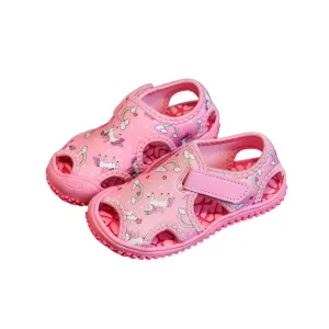 Children's Unicorn Pattern Sandals