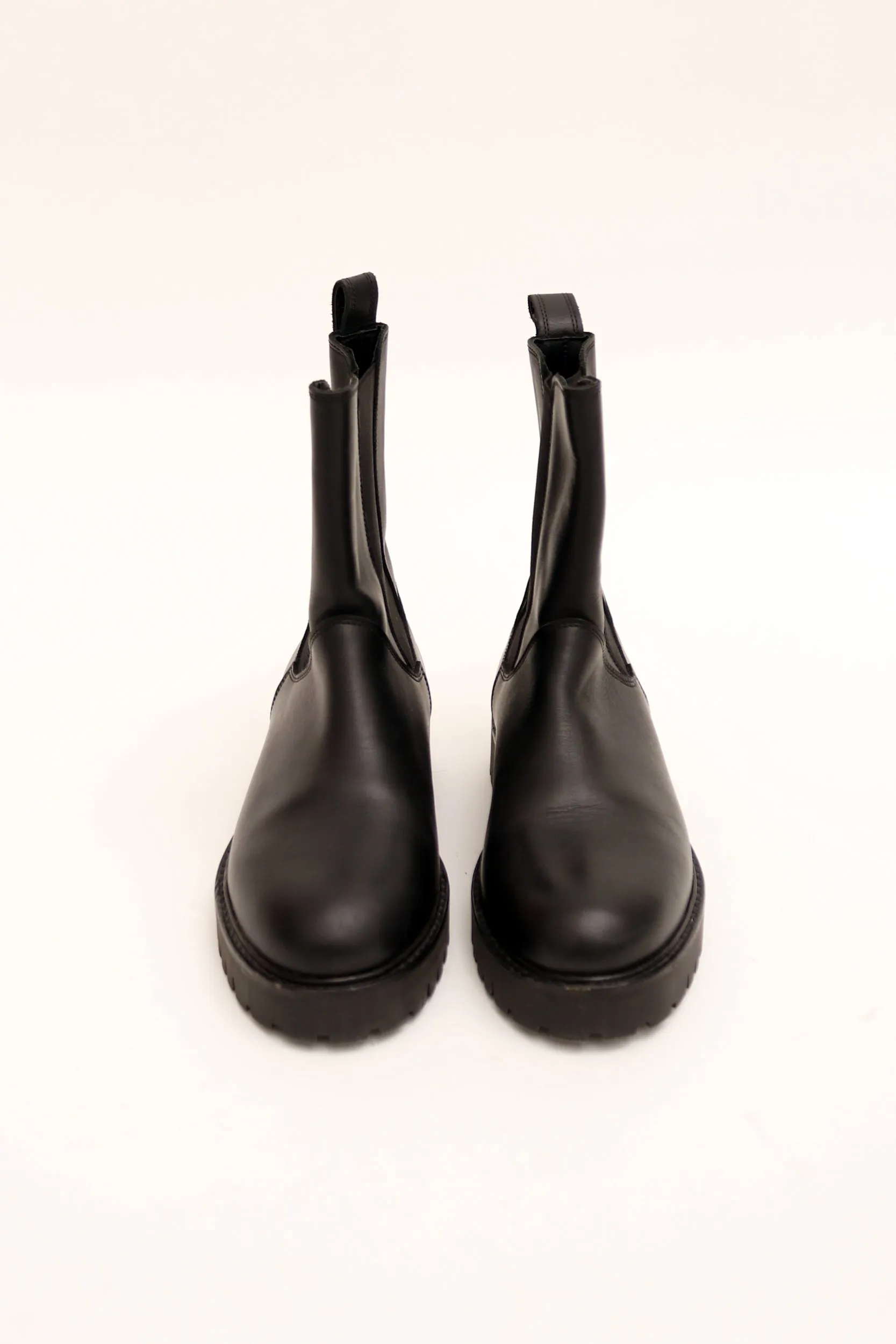 COS High Leather Chelsea Boots