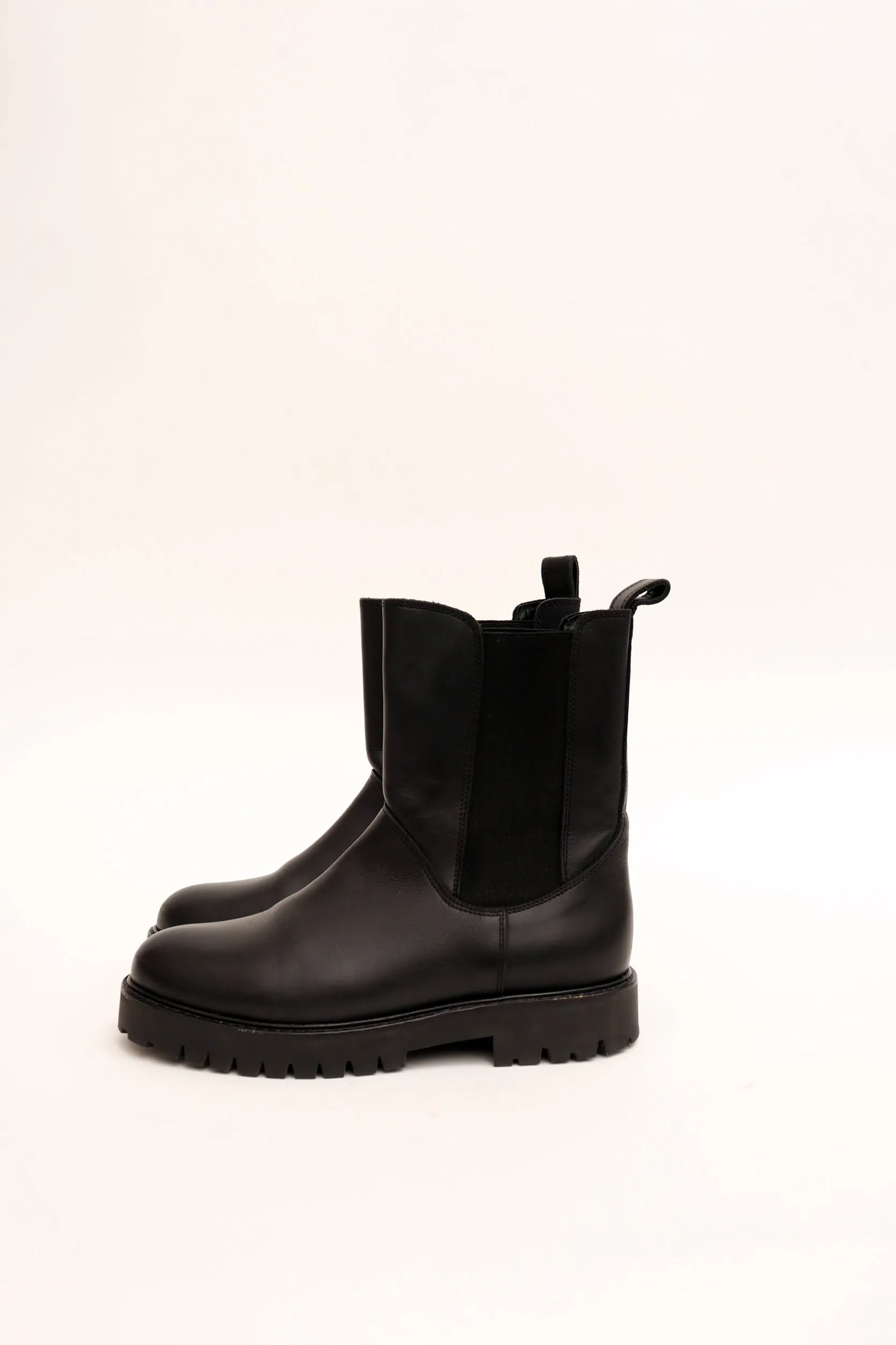 COS High Leather Chelsea Boots