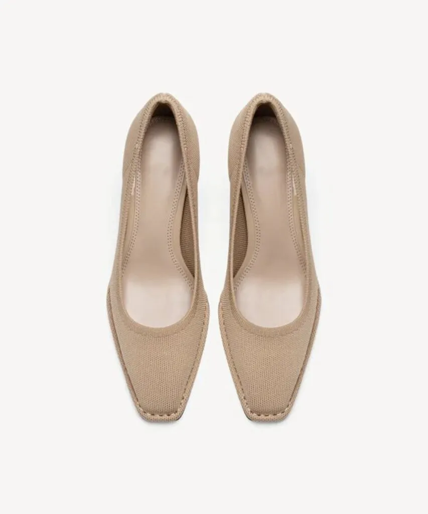 Cosy Island CommuteEase Solid Color Stiletto Pumps - Size 7