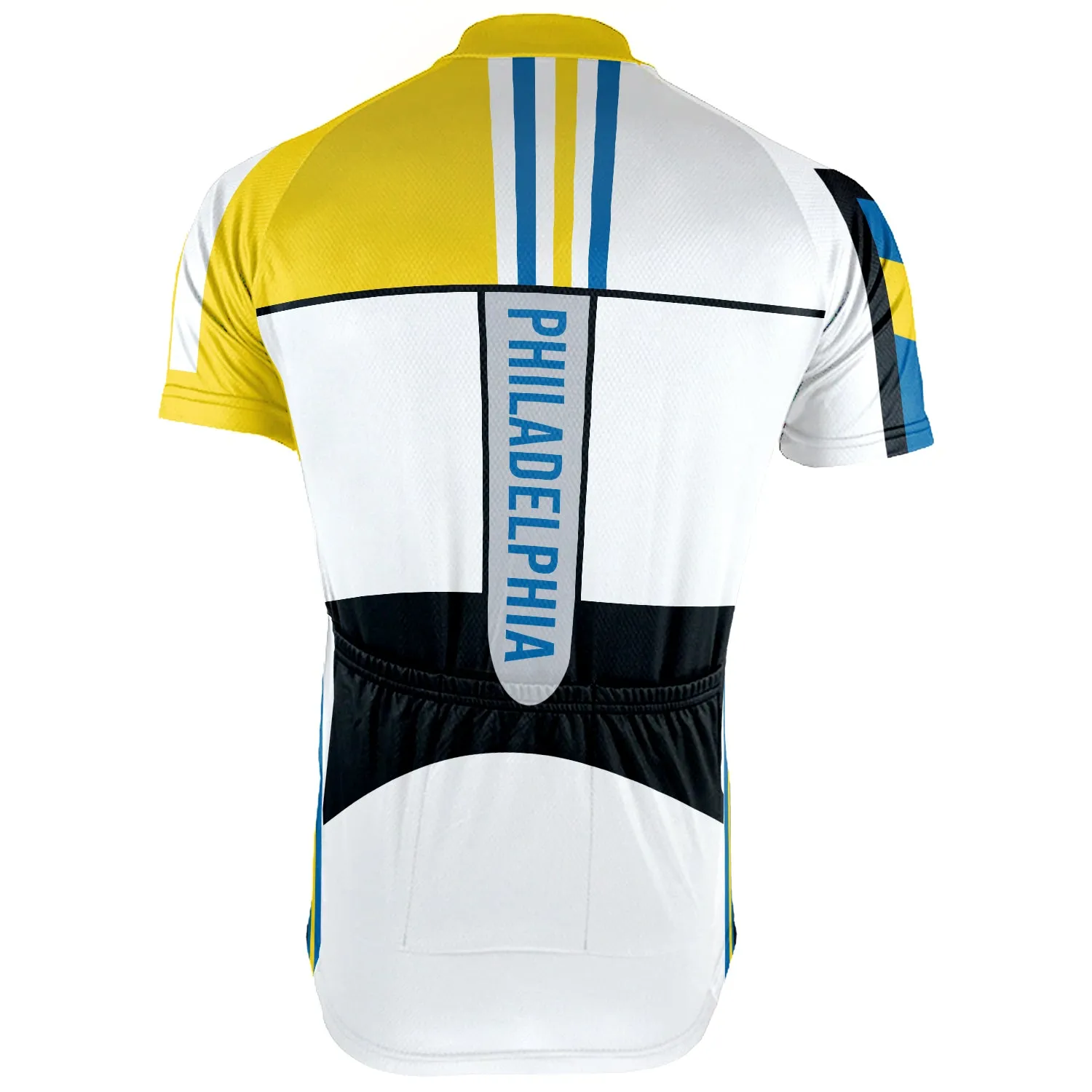 Customized Philadelphia Short Sleeve Cycling Jersey for Men