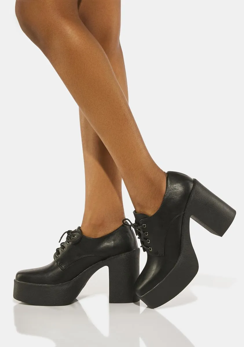 Day Alone Oxford Heels