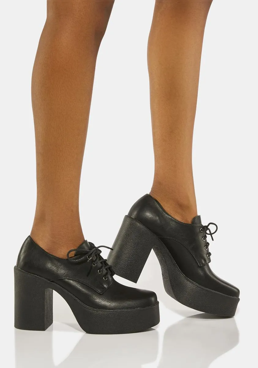Day Alone Oxford Heels