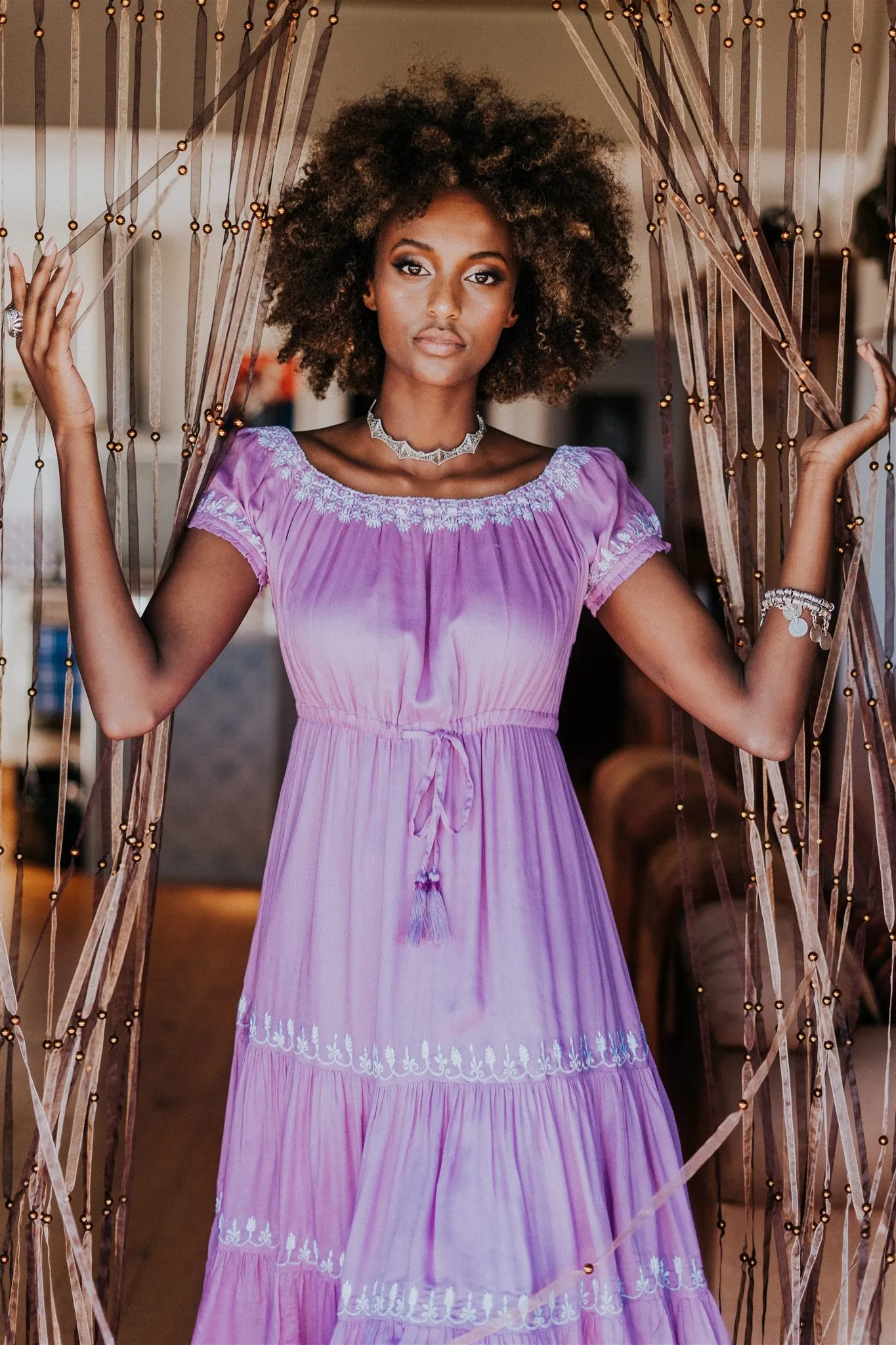 DAYDREAMER MAXI DRESS in LAVENDER
