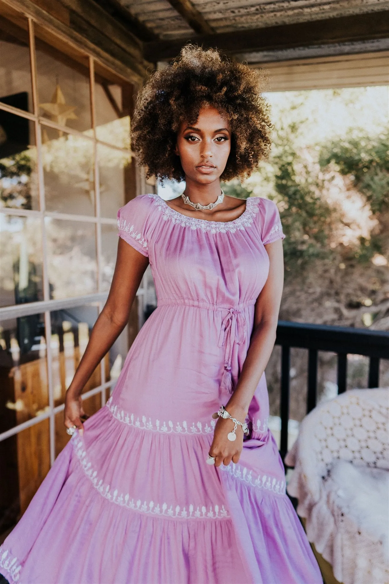 DAYDREAMER MAXI DRESS in LAVENDER