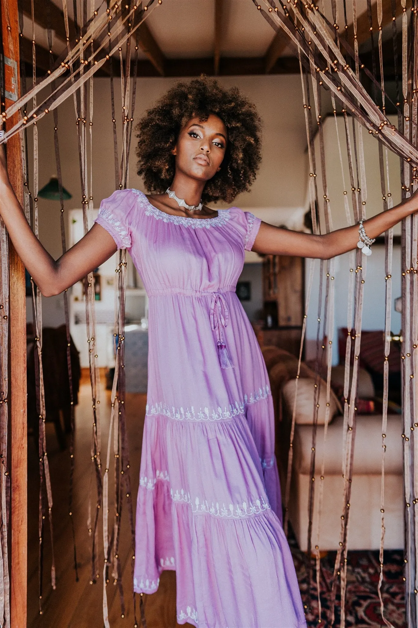DAYDREAMER MAXI DRESS in LAVENDER