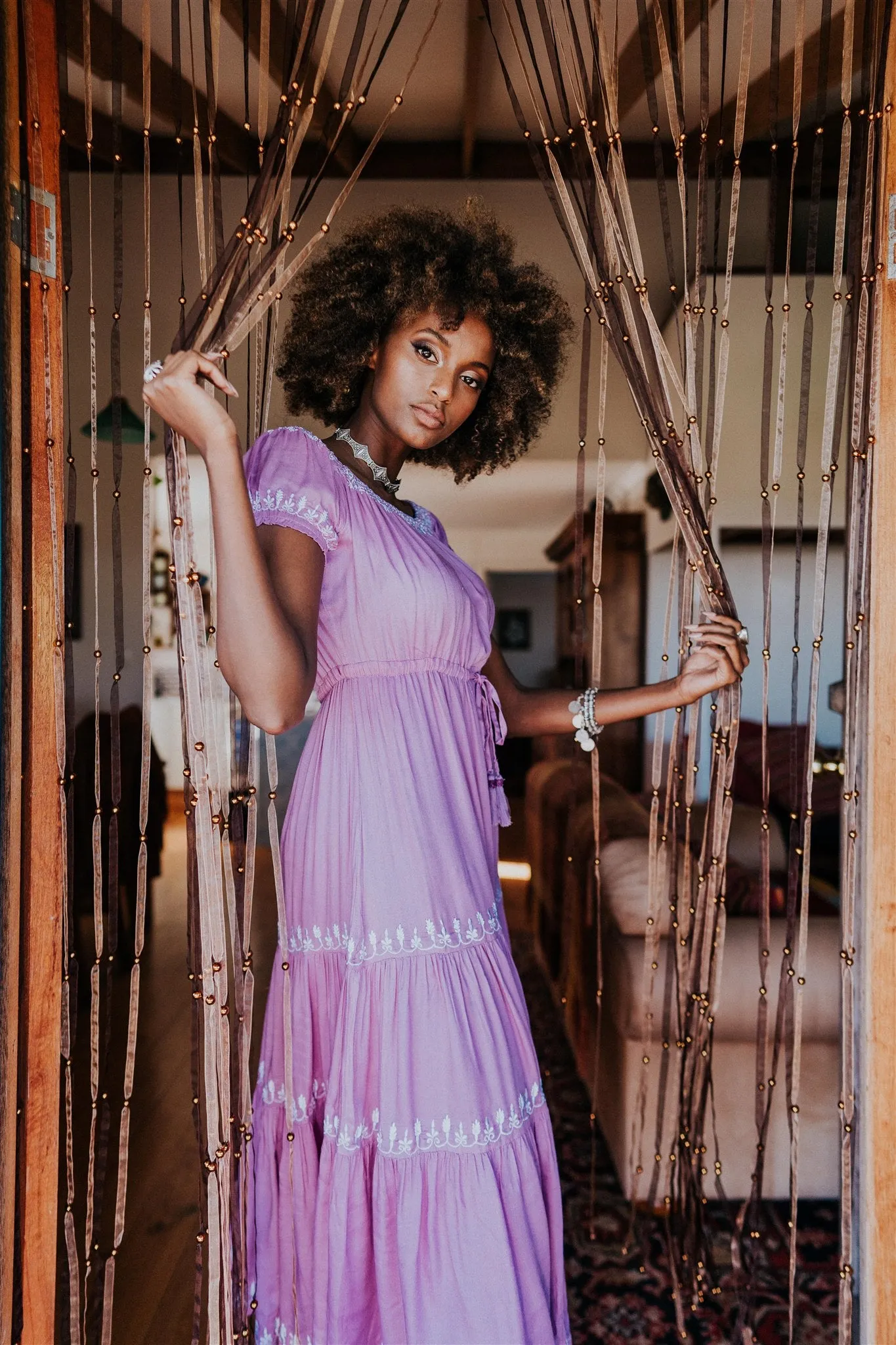 DAYDREAMER MAXI DRESS in LAVENDER
