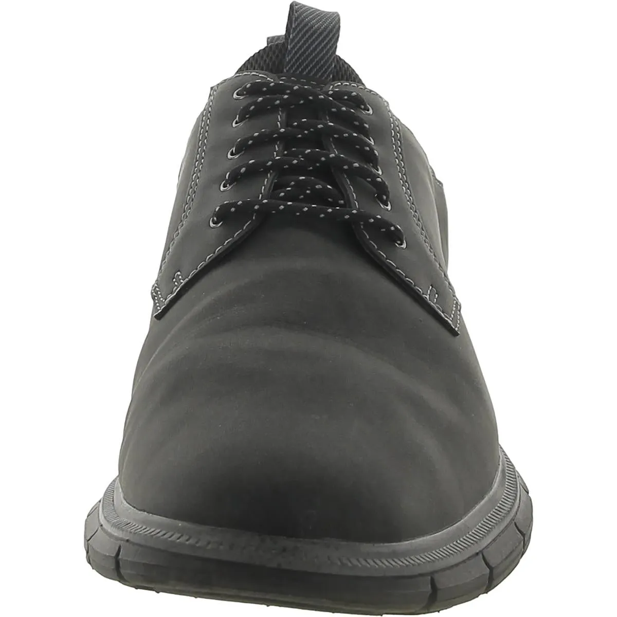 Dockers Mens Cooper Faux Leather Lace Up Oxfords