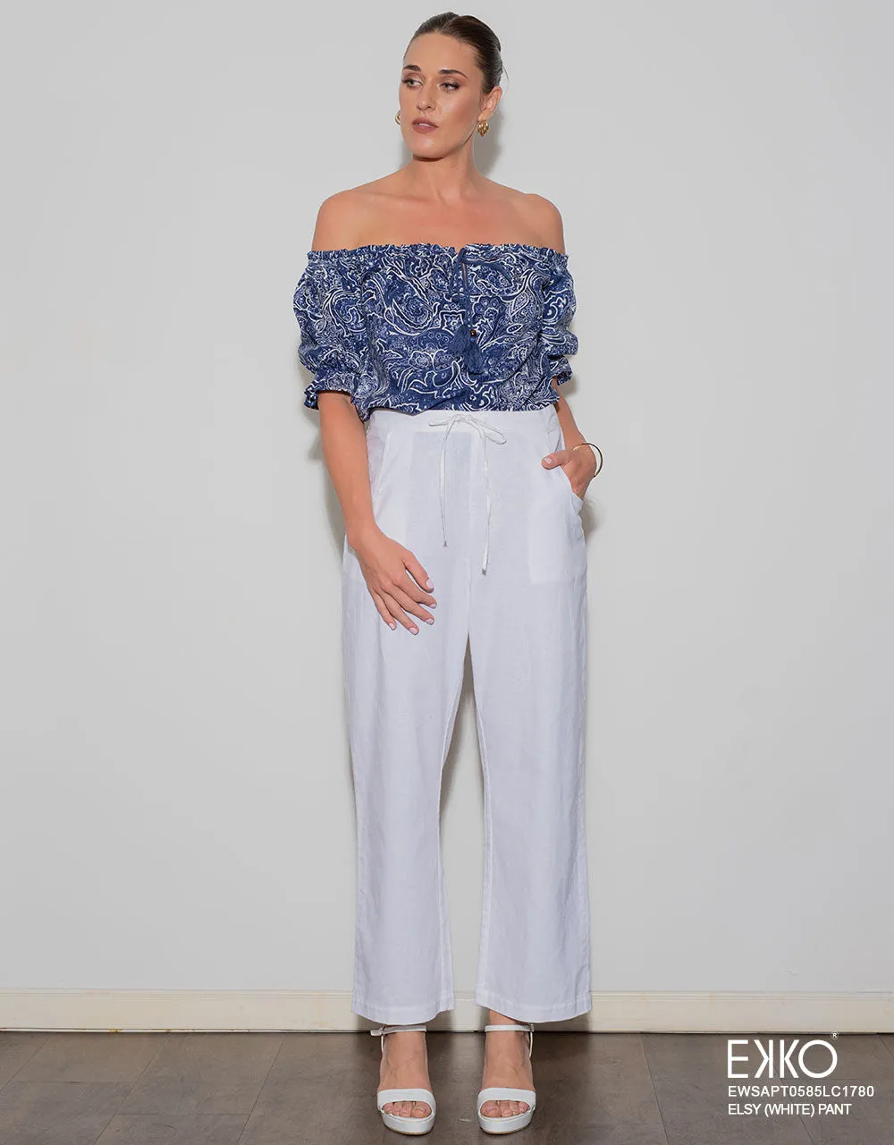 Elsy Pant - Linen Blend