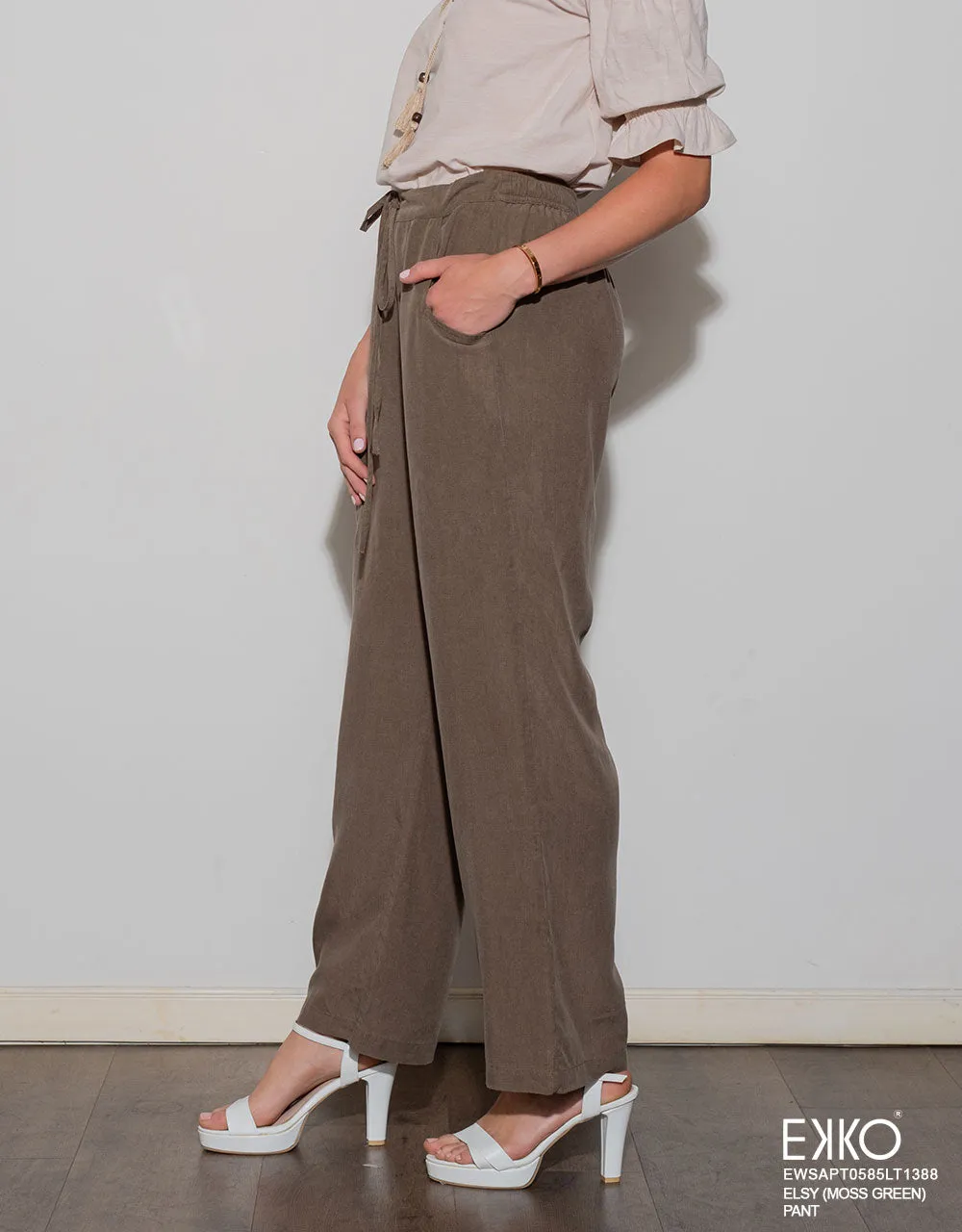Elsy Pant - Linen Blend