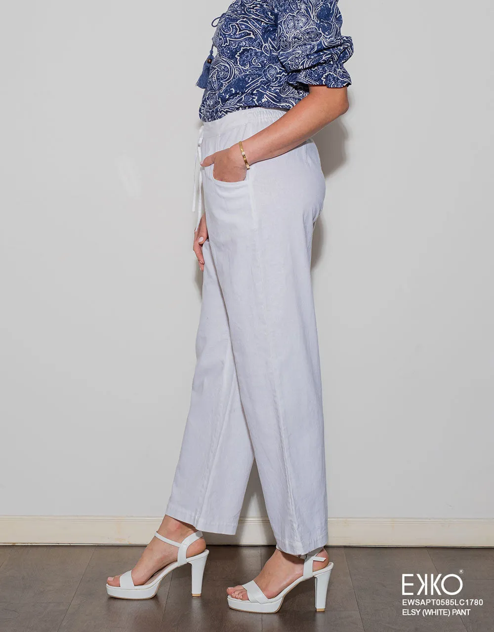 Elsy Pant - Linen Blend
