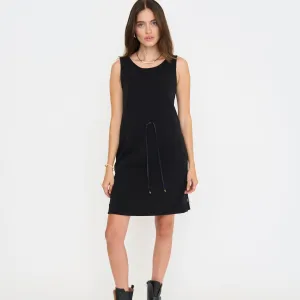FOREIGN FARE Soft Landings Dress - Black