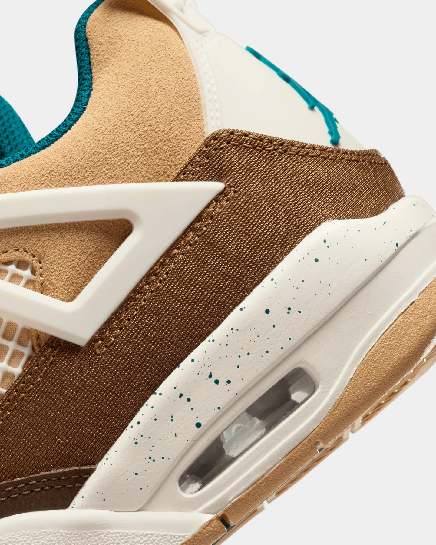Jordan Kids' Air Jordan 4 Retro (GS) Cacao Wow/Geode