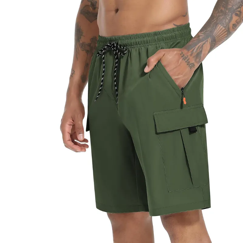 Lightweight Hiking Cargo Shorts – Stretchable Wear With Secure Pockets