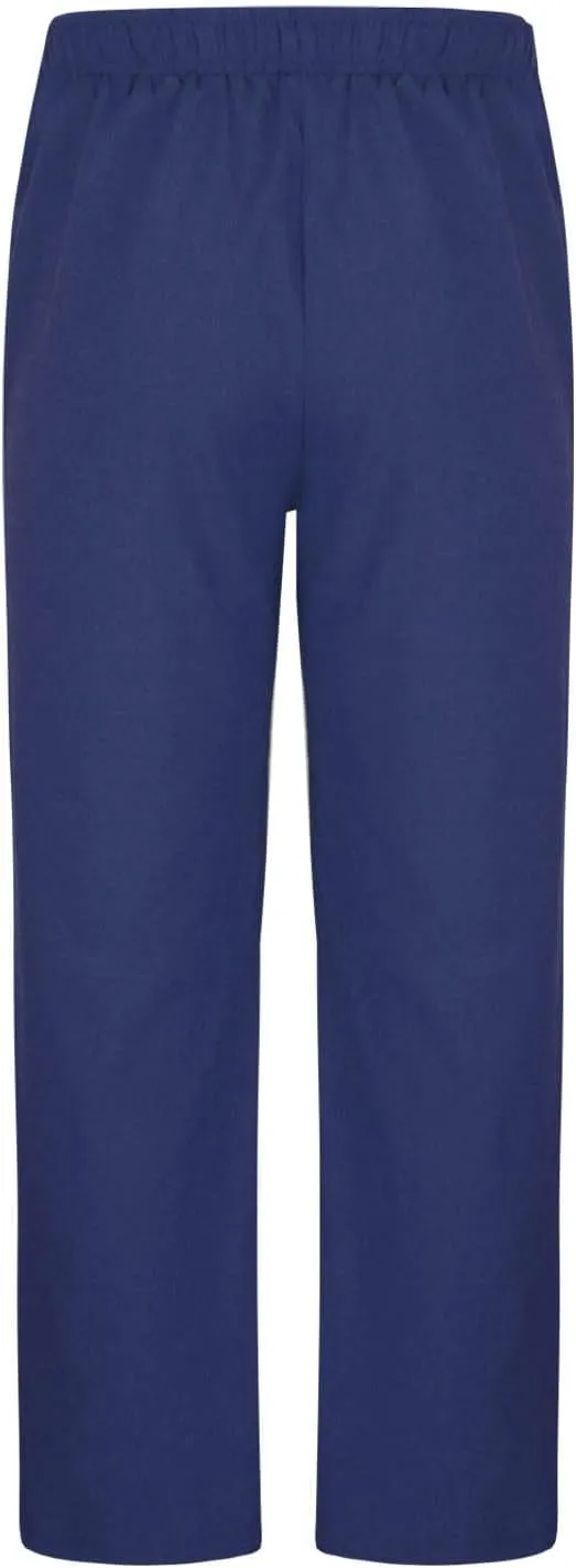 Linen Pants for Men Casual Elastic Drawstring Waist Loose Beach Pant Lightweight Comfy Vacation Trousers with Pockets