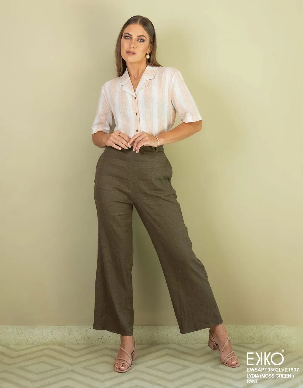 Lydia Pant - Linen Blend