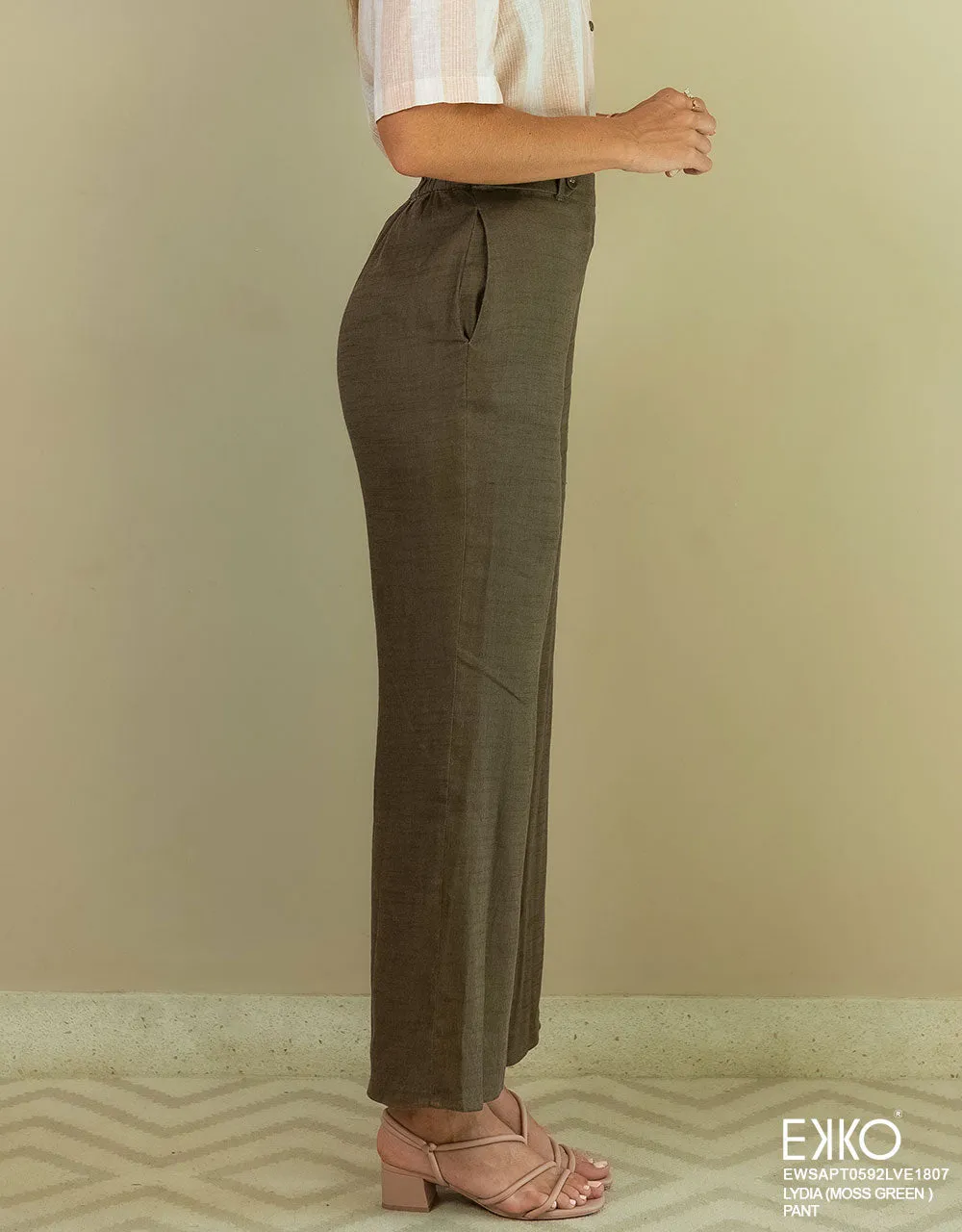 Lydia Pant - Linen Blend