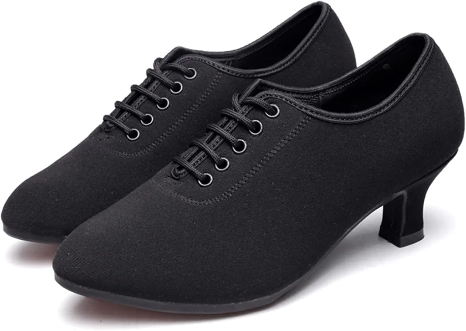 ONAIC Latin Dance Shoes for Womens Salsa Dress Shoes Teaching Practice Dancing Sneakers Lightweight Non -Slip 3CM Heel