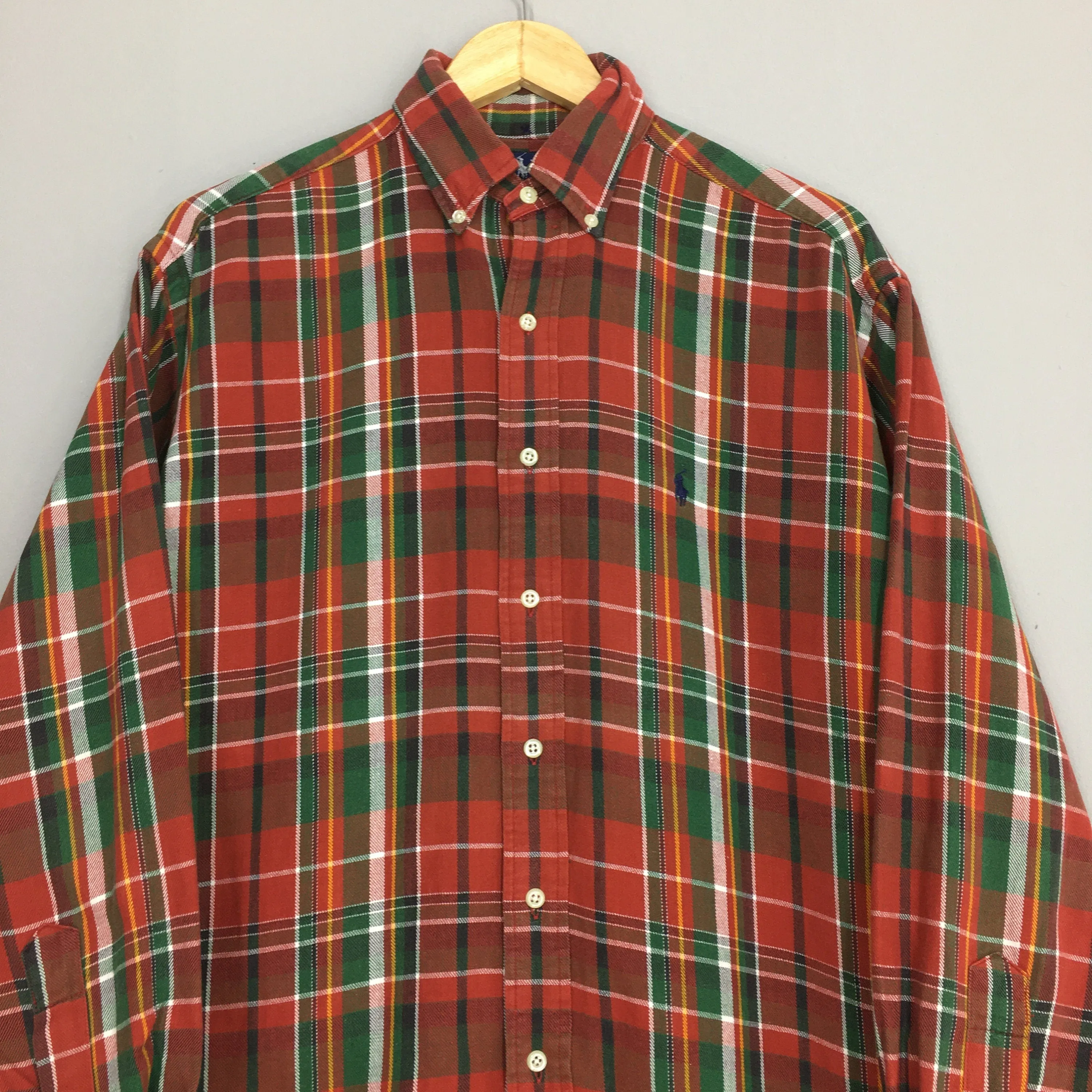 Polo Ralph Lauren Checkered Flannel Shirt Large