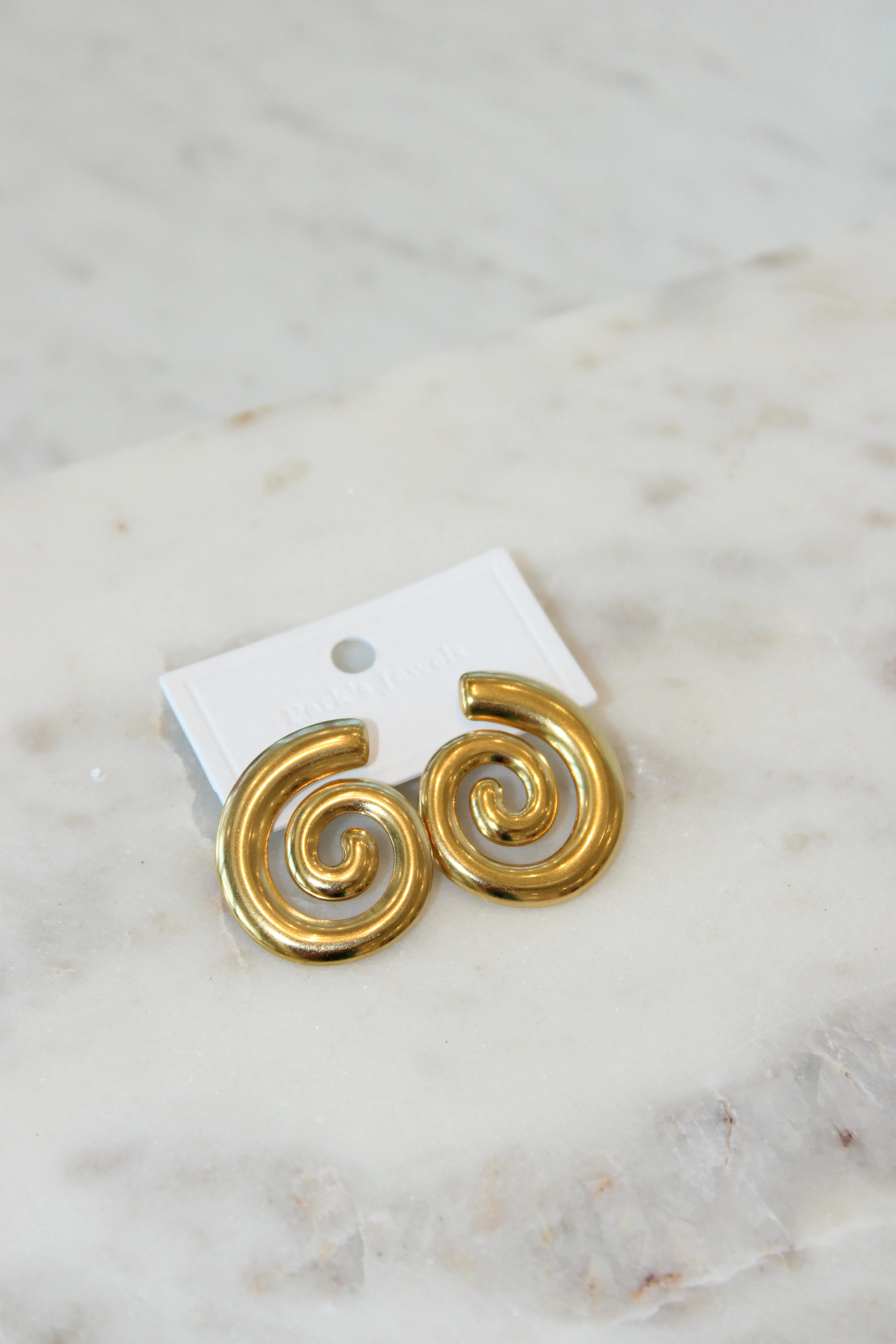 Rachel Earrings - Gold - Water Resistant