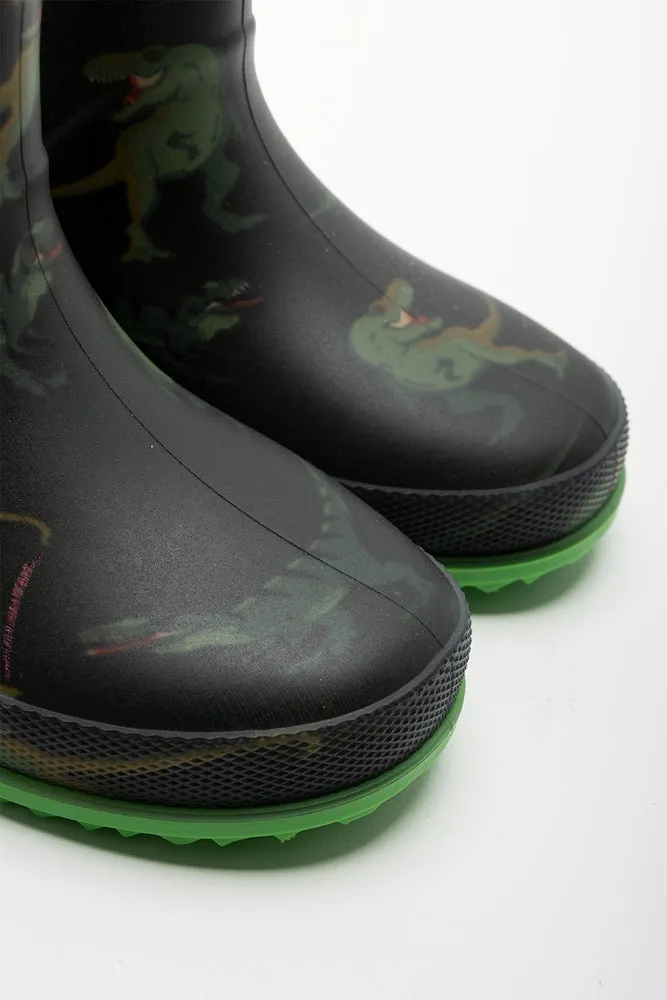 Rain Boot Dark Green