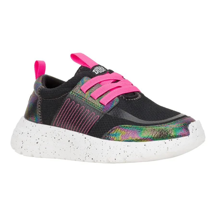 Sirocco Play Youth Brights - Black/Pink