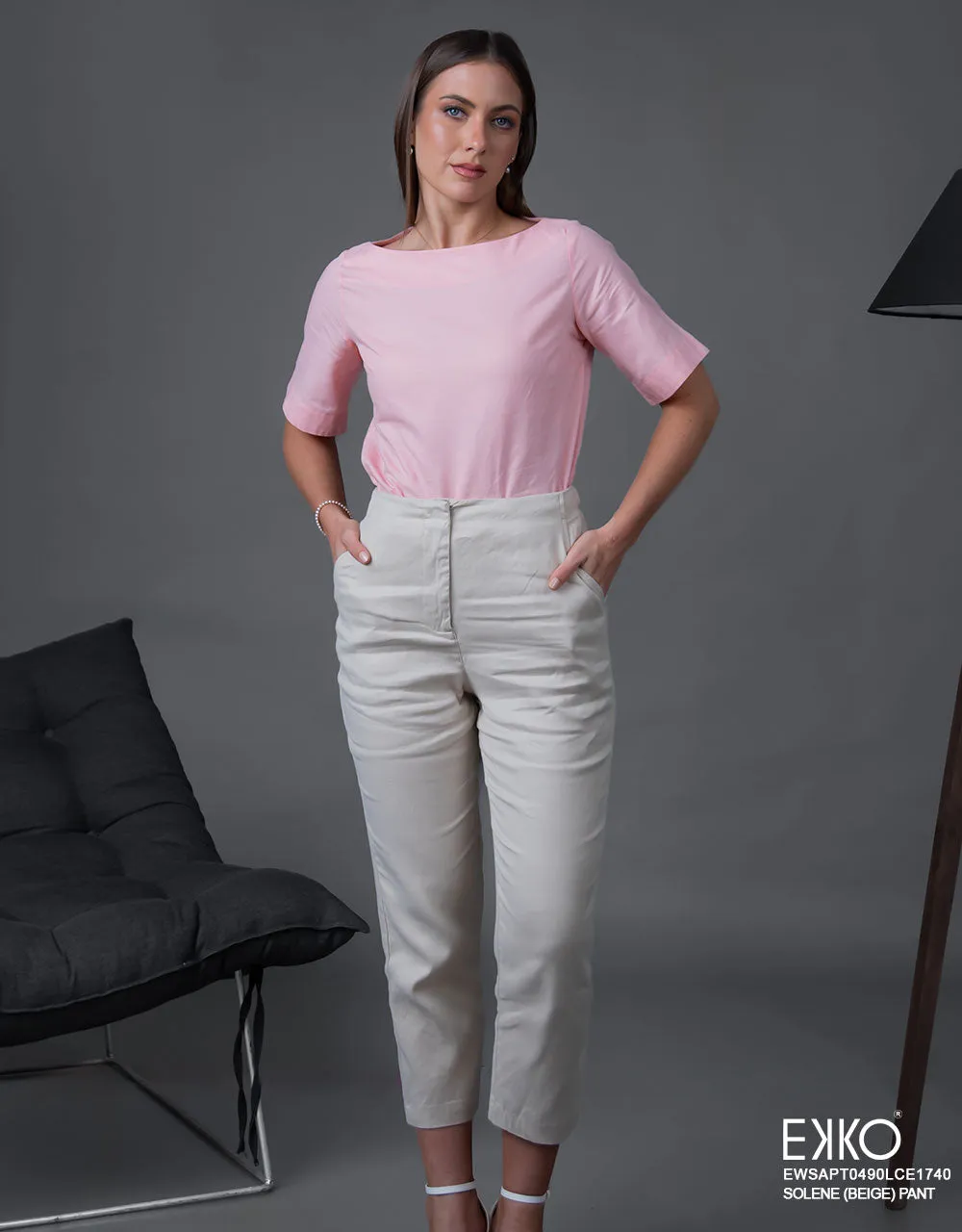 Solene Pant - Linen Blend