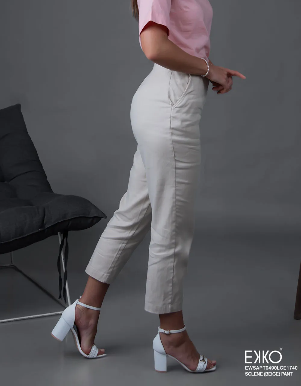 Solene Pant - Linen Blend