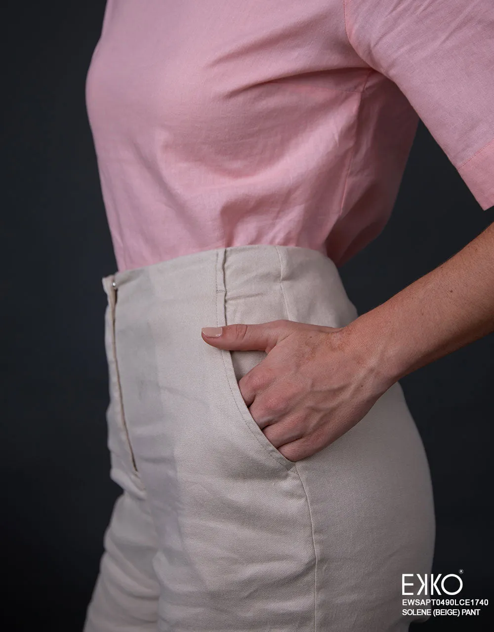 Solene Pant - Linen Blend