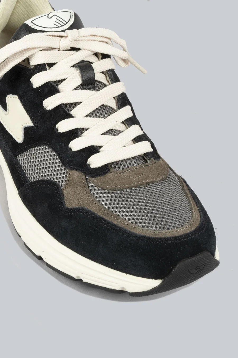 STEPNEY WORKERS CLUB AMIEL S-STRIKE BLACK GREY