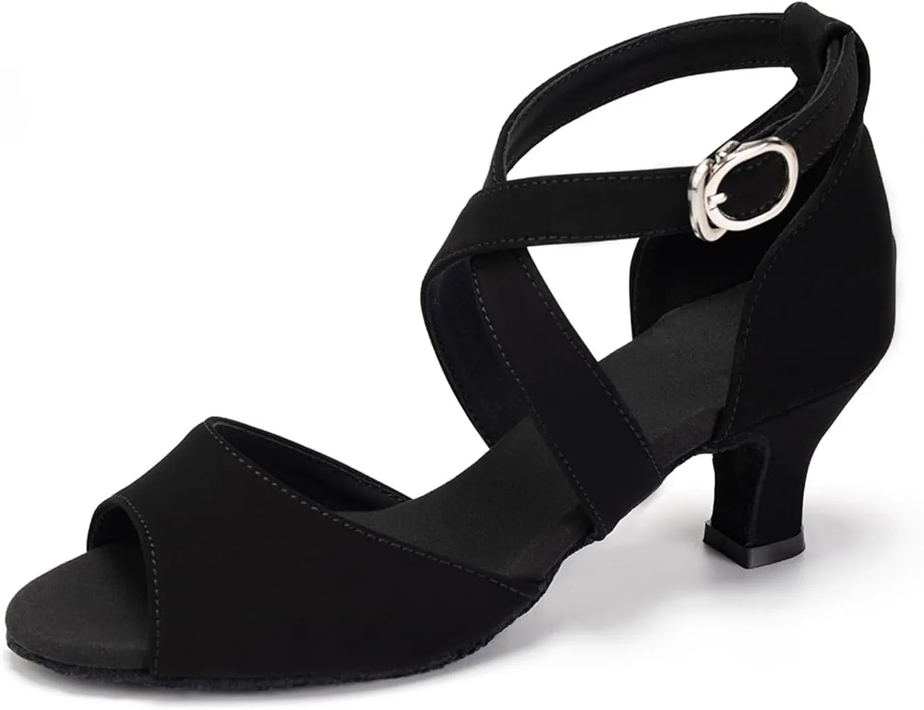 SWDZM Ballroom Dance Shoes Latin Salsa Tango Professional Performance Practice Dancing Shoes,Model FT095