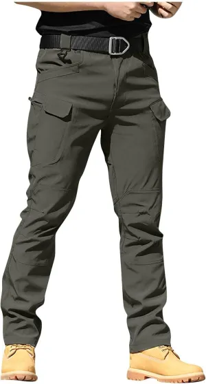Tactical Pants for Men Stretchy Ripstop Elastic Waist Cargo Pants Water Resistant Quick Dry Hiking Pant with Pockets Tactical Pants for Men Stretchy Ripstop Elastic Waist Cargo Pants Water Resistant Quick Dry Hiking Pant with Pockets