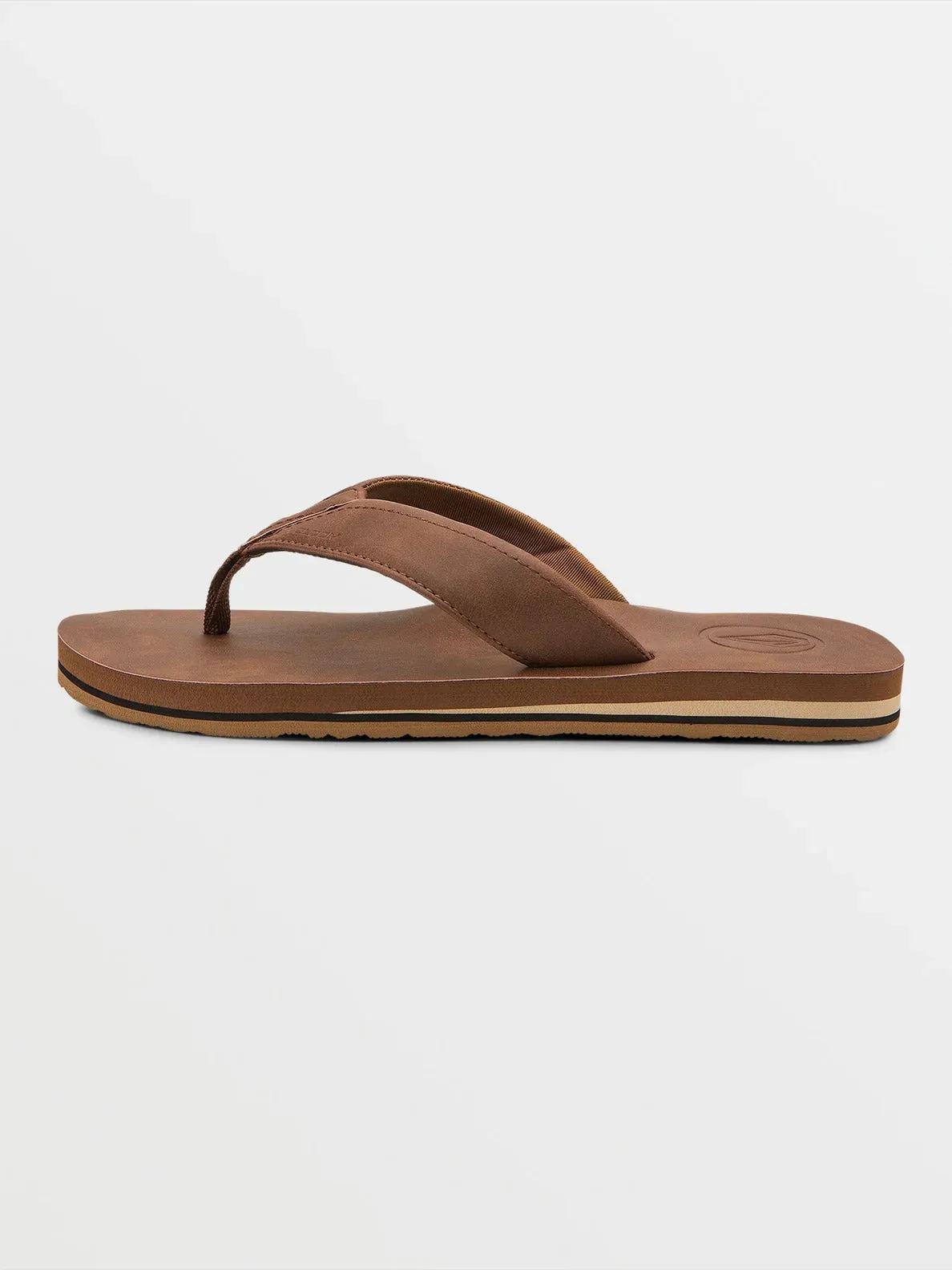 VOLCOM MEN'S VICTOR LX SANDALS - BROWN