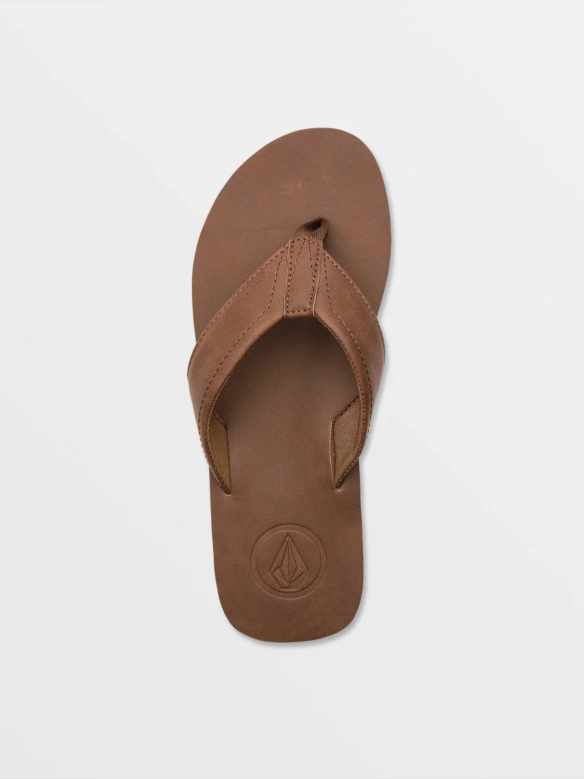 VOLCOM MEN'S VICTOR LX SANDALS - BROWN
