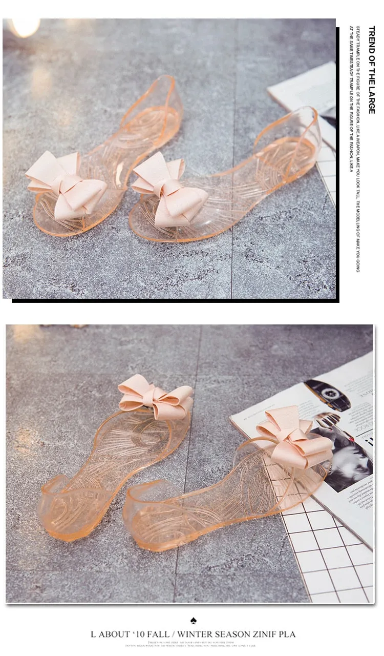 Women Butterfly-knot Flat Sandals