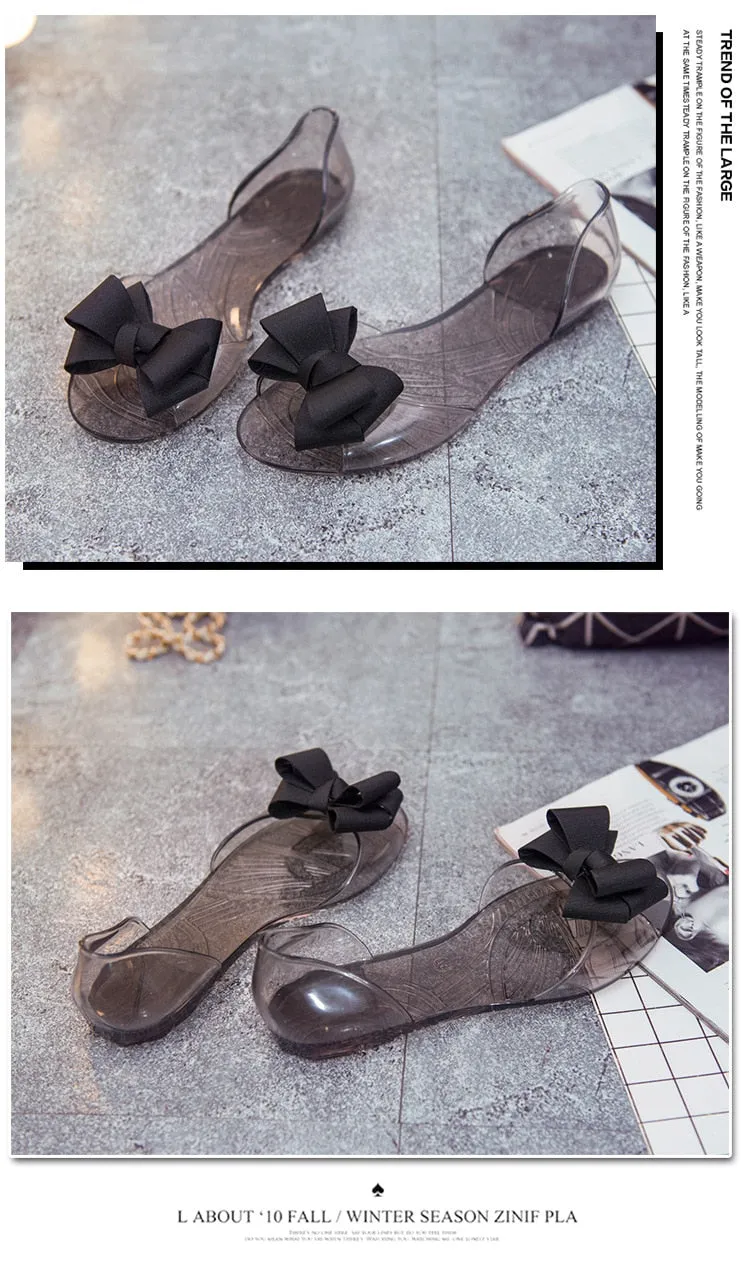 Women Butterfly-knot Flat Sandals