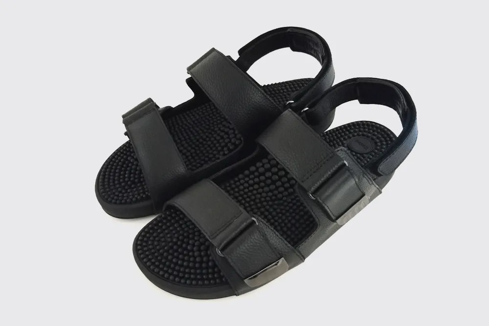 Yamato Backstrap Leather Reflexology Sandals